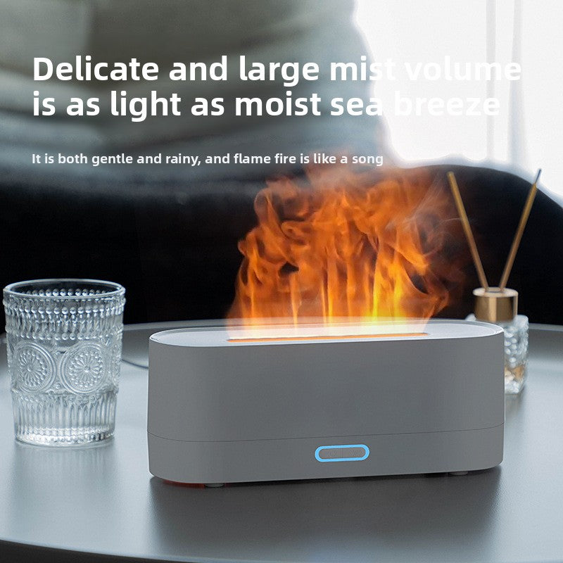 Simulated Flame Aromatherapy Diffuser