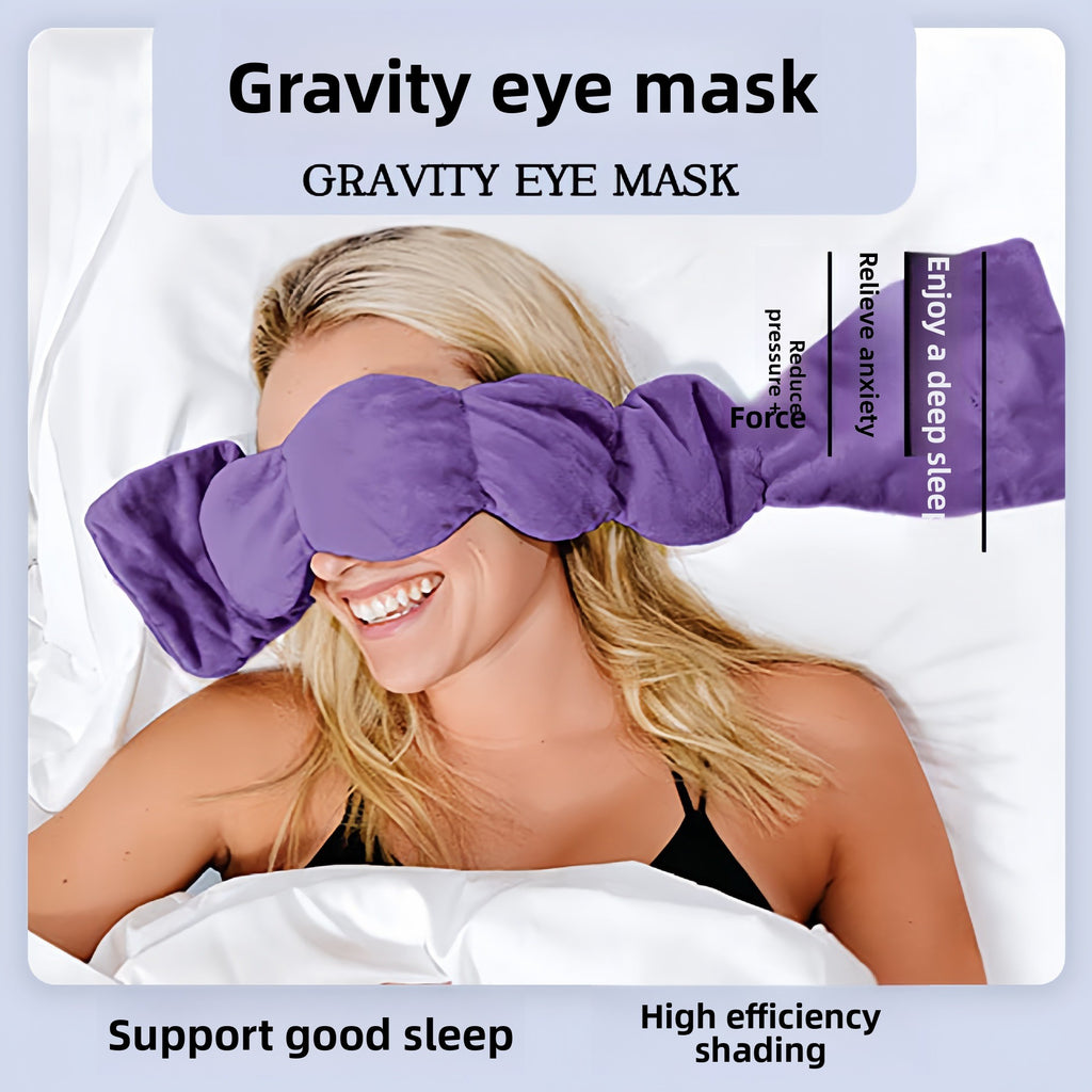 Weighted Heating Eye Mask for Sleep and Relaxation