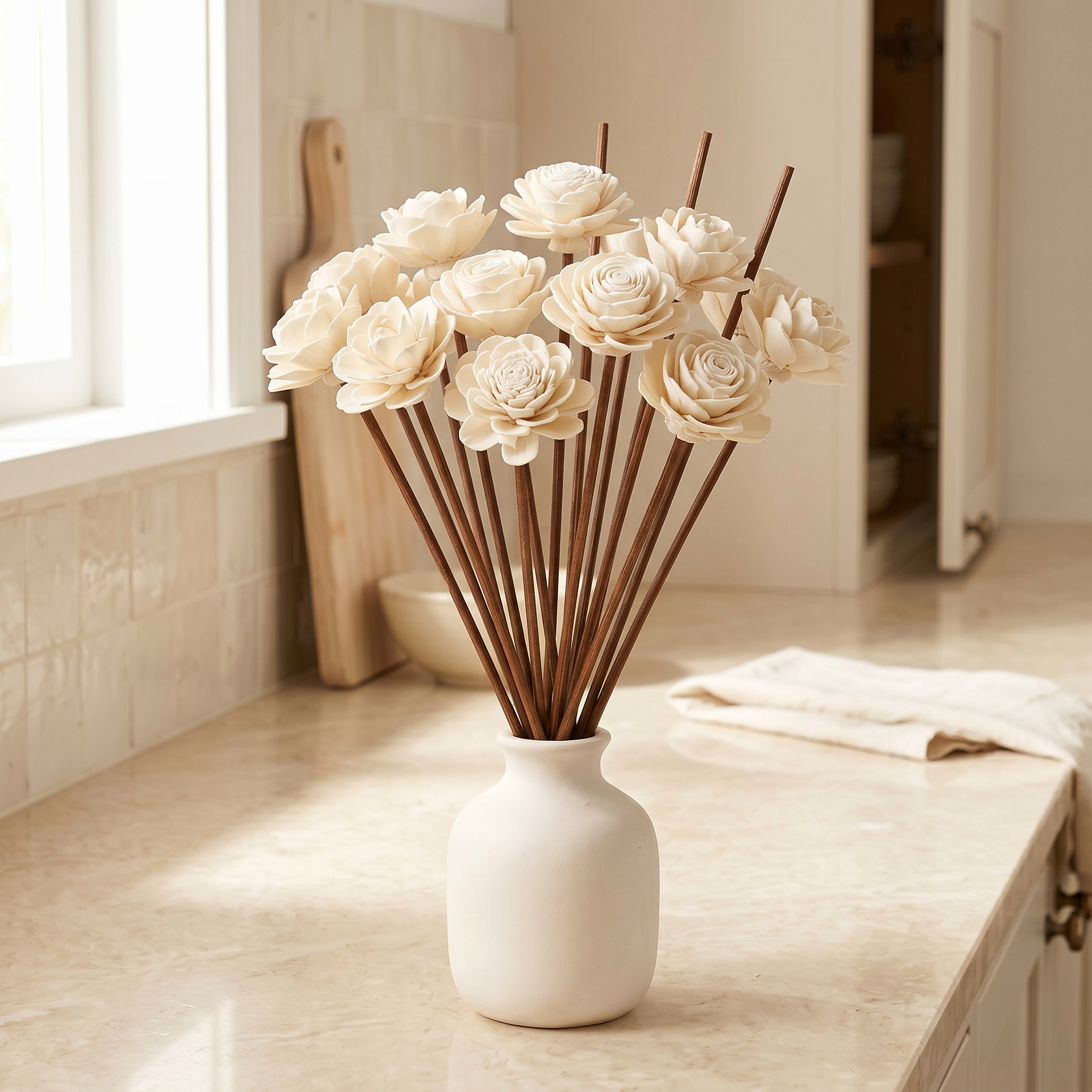 Sola Wood Flower Reed Diffuser Sticks, 9" — 12 Pack